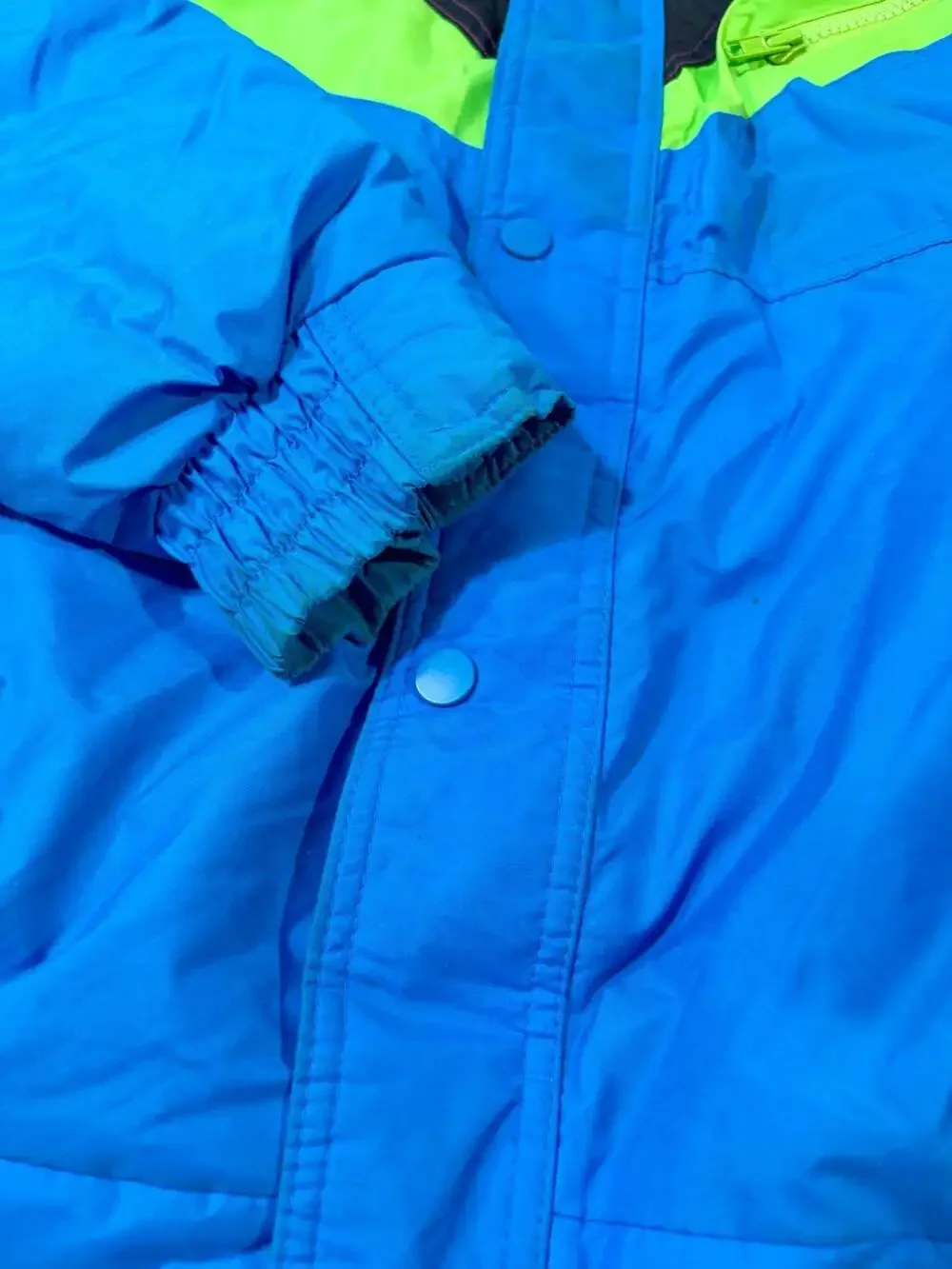 Vintage 90s YT Sport Colorblock Puffer Ski Jacket